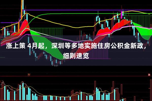 涨上策 4月起，深圳等多地实施住房公积金新政，细则速览